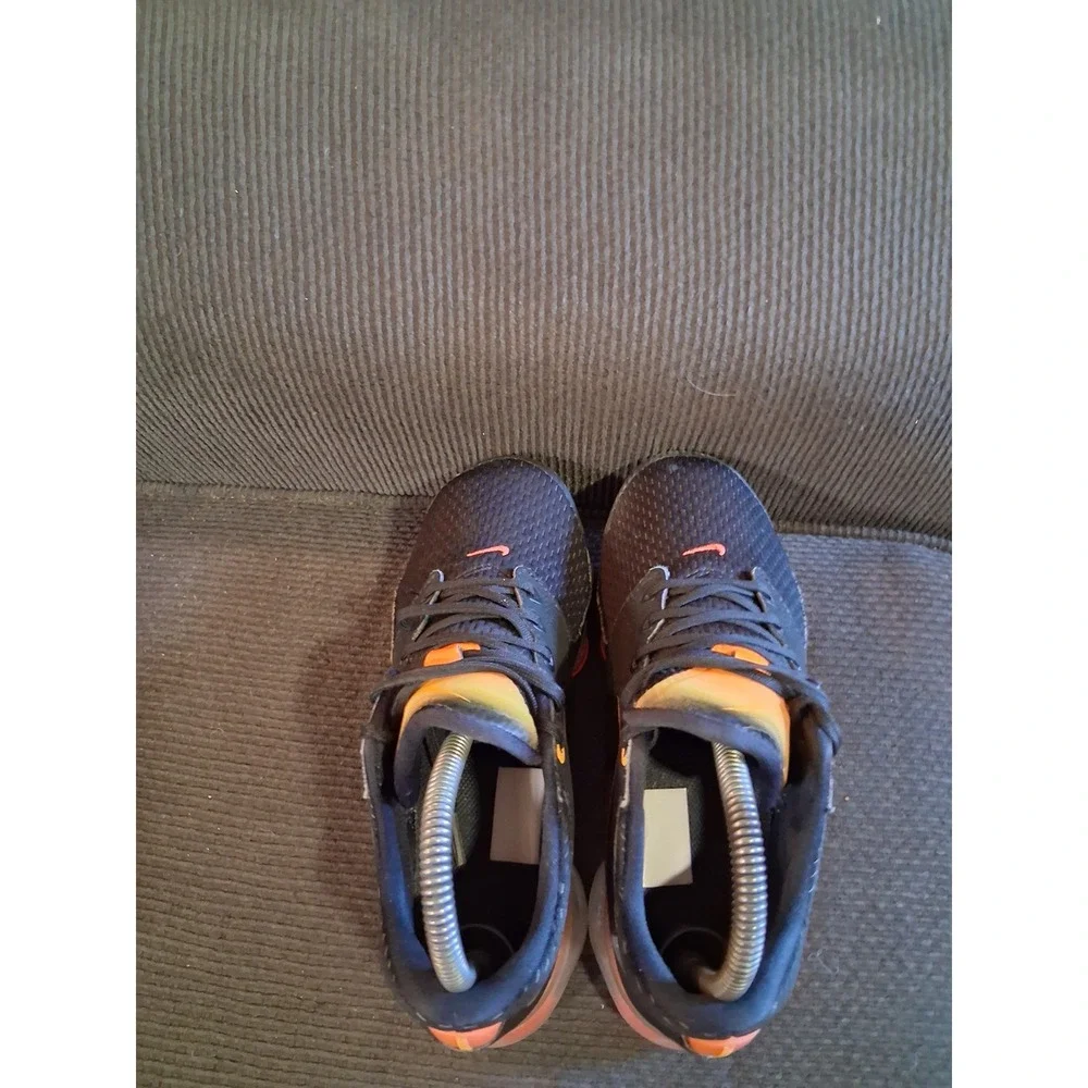 Nike Air VaporMax CS Black Total Orange Running Shoes 917963-009 Womens 6.5 / 5Y